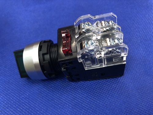 Công tắc xoay có đèn phi 22 Hanyoung MRT-R2R1A0G